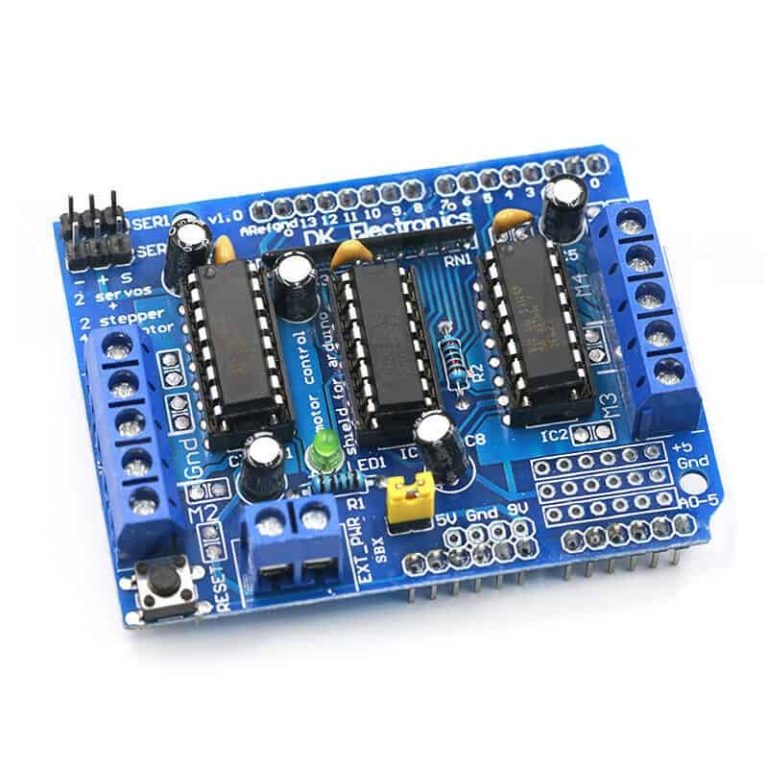 Arduino Motor Driver Shield L293D – Maker Zone